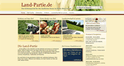 Desktop Screenshot of land-partie.de